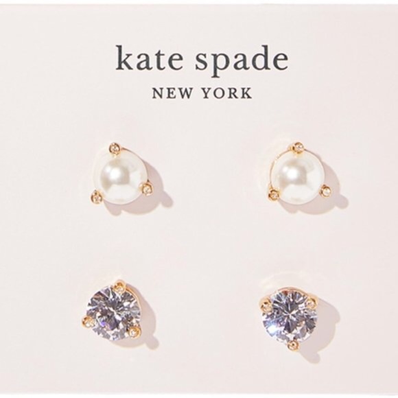 Kate Spade Rise & Shine stud earrings set - Picture 2 of 3